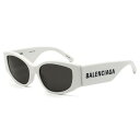 BALENCIAGA バレンシアガ BB0258S-003 サングラス グローバルフィット メンズ レディース ユニセックス ホワイト/グレー(4)
