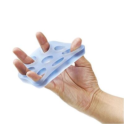 手指機能訓練具 セラバンド ハンドクロストレーナー 弱 赤/中 緑/中強 青/中強 青【THERA-BAND Hand Xt..