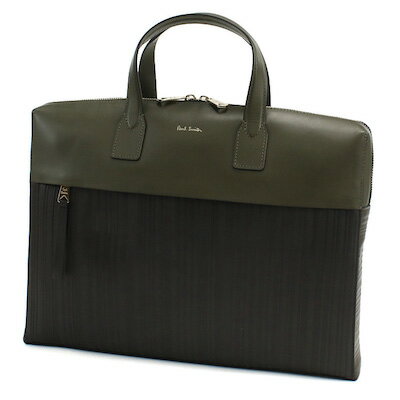 ポールスミス Paul Smith ブリーフケース M1A7167 NCOBLS 35 GREEN カーキ ブラック