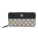 グッチ GUCCI 長財布 456117-17WAG-1283 レディース ベージュ ブラック