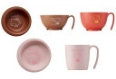 木目 もちやすいシリーズ(ハローキティ) 食器5点セット(茶碗・汁椀・コップ・ボウル・プレート)