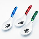 当店限定 オリジナル 恐竜 レンゲ ダイナソー メラミン食器 軽くて丈夫 ギフト 離乳食 キッズ こども 子供向け