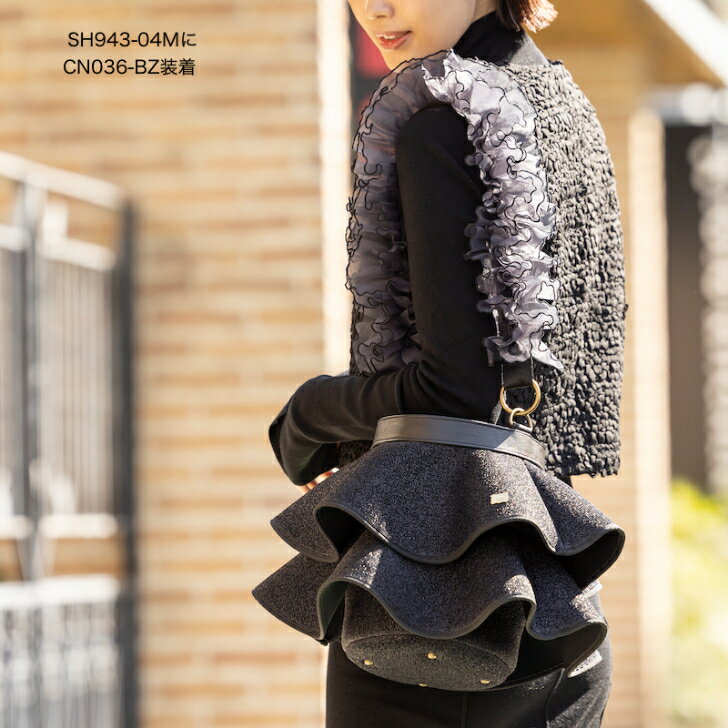 【Rapture ラプチャー】 CN036フリルショルダーストラップRAPTURE ラプチャーバッグ