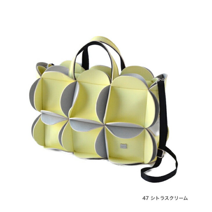 【Rapture ラプチャー】 TT366ネイプルズ ザ・ペア-フラワー2WAYトートバッグ-RAPTURE ラプチャーバッグ トートバッグダイバー素材バッグ