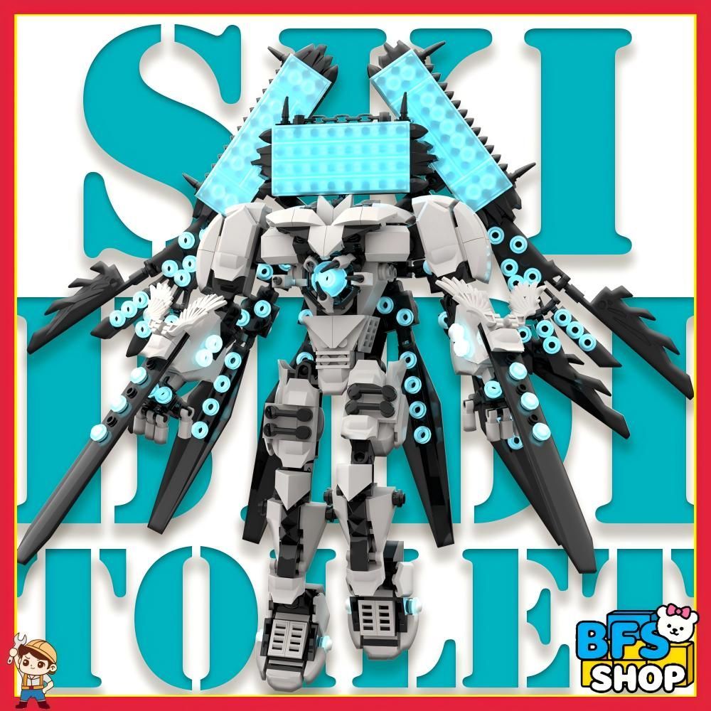 【Skibidi toilet lego！2025新品！】スキビディトイレ レゴ互換 ブロックおもちゃ 知育玩具 クリスマス 子供プレゼント LEGOギフト NO.NS930 タイタンコンピューター帝王