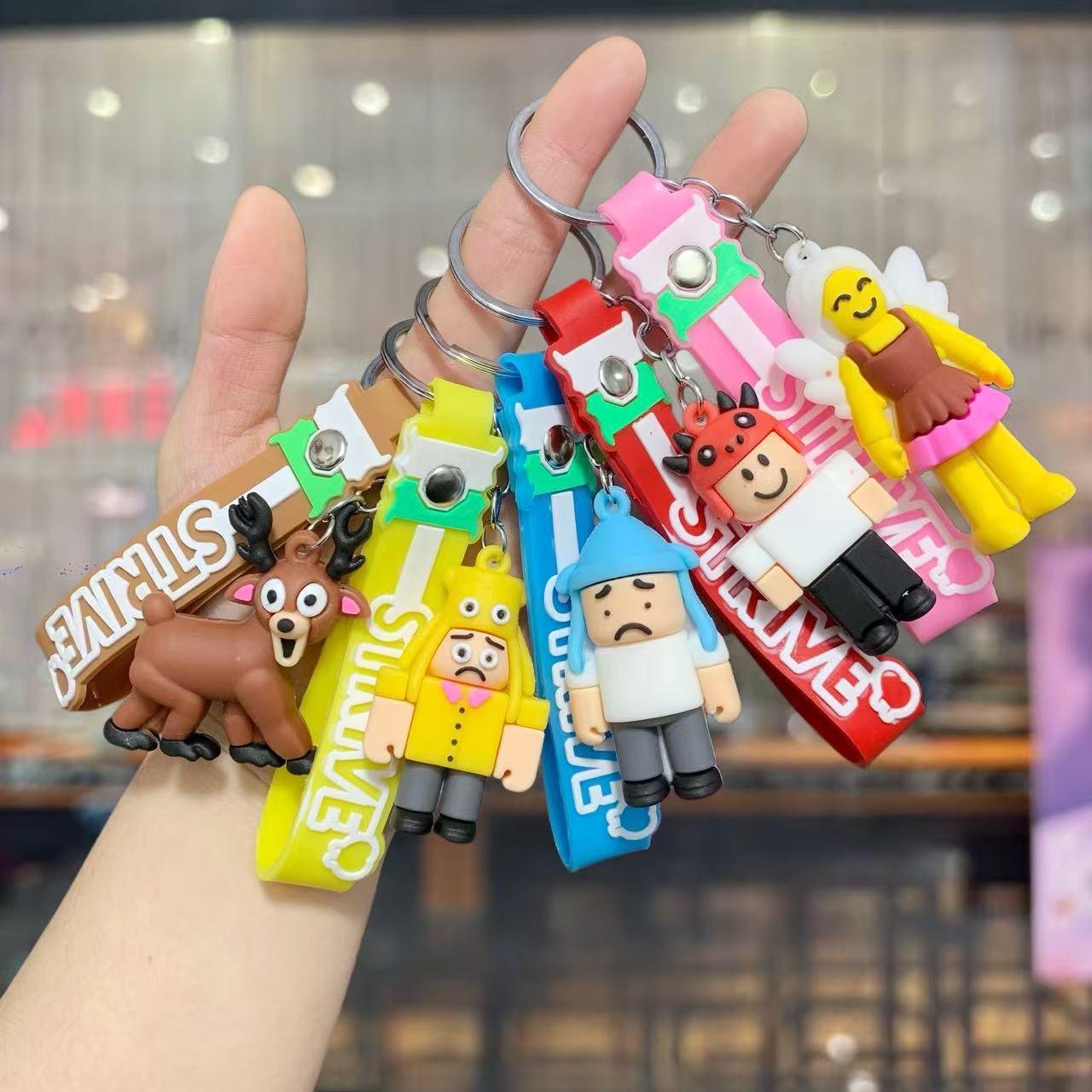 樂天商城 - 99日生き残る ゲーム キーホルダー 装飾品 10種類から選択可能 クリスマス 子供プレゼント