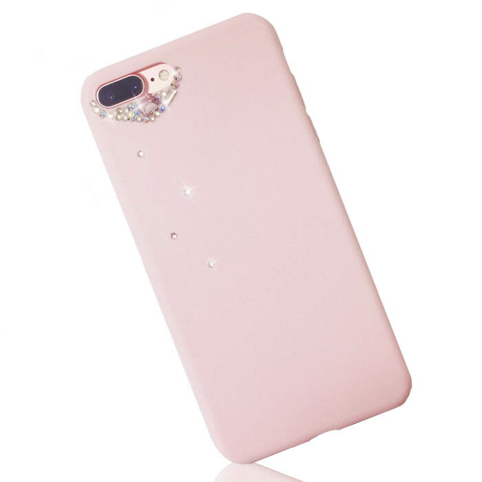 Rakuten - iPhone se3 ケース iPhone se2 ケース SE 第二世代 iphoneXS キラキラ iPhoneX 可愛い ピンク iPhone8 パステル おしゃれ iPhone7 ケース 女子 iphoneケース ラインストーン デコ スマホケース 韓国 iPhone7 plus iPhone8 アイフォン 背面
