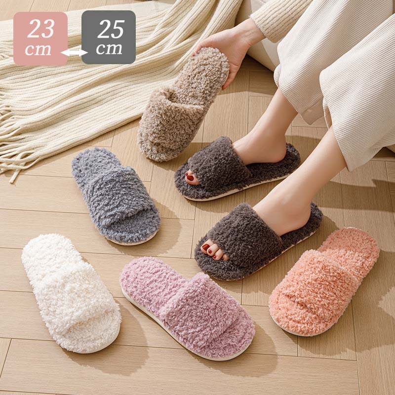 ルームシューズ スリッパ レディース おしゃれ スリッパ 室内履き 裏起毛スリッパ かわいい 洗える 来客用 もこもこ あったか 室内 暖かい シンプル シューズ ふわふわ 滑り止め 冷え対策 ルームスリッパ 防寒