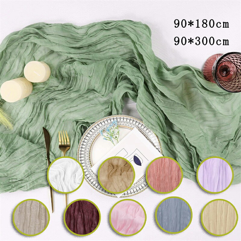 テーブルマット 真ん中 撮影用背景布 お誕生日 中央 薄い おしゃれ 飾り布 結婚式 プリーツ テーブルランナー テーブルクロス