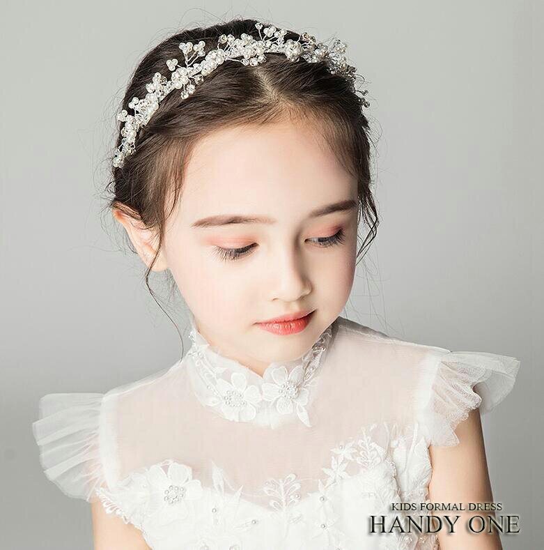 子供 カチューシャ キッズ フラワークリップ ヘアピン フラワー 結婚式 カチューシャ 子ども ヘアアク..