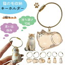 毛を保管するボトル 猫のキーホルダー ペットメモリアルボトル 2個セット 猫の毛収納ボトル 遺毛入れ ペット 透明 ケース 遺毛