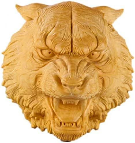 x5cm) 4 x コレクション(Size:4 玄関置物 虎 魔除け 虎の置物 柘植 黄楊 ツゲ 木彫り 虎 ミニ