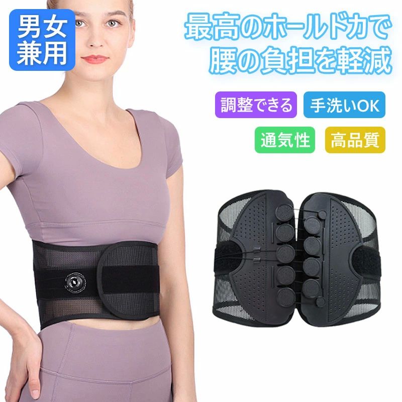 サポートベルト 薄手 骨盤ベルト メッシュ サポーター 大きいサイズ スポーツ 介護 仙腸関節 坐骨神経痛　対策 母の日 父の日 プ