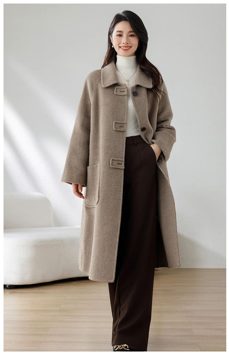 マキシ丈 フォーマル 通勤 冬 秋 大きいサイズ 秋コーデ レディース トレンチコート アウター ウールコート ロング 冬物