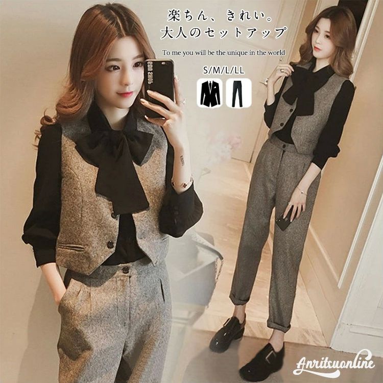 レデ スーツ フォーマル 結婚式 卒業式 卒園式 かっこいい パンツ ママスーツ 入園式 入学式 おしゃれ レディース スーツ パンツ