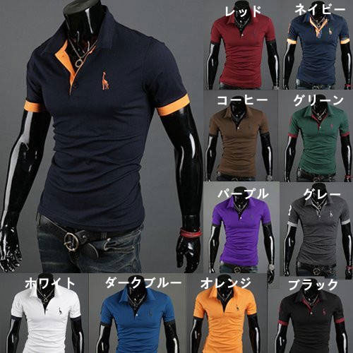 ゴルフシャツ ゴルフウェア ポロシャツ 春 2020 ファッション 夏 大きいサイズ メンズ メンズ カットソー