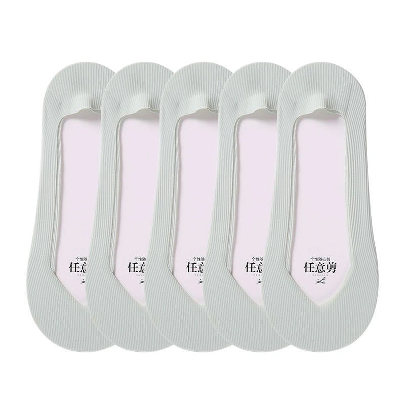 靴下 レディース ソックス ボートソックス オープントゥ アイスシルク パンプス 弾力 快適 ソックス 靴下 ルームソックス