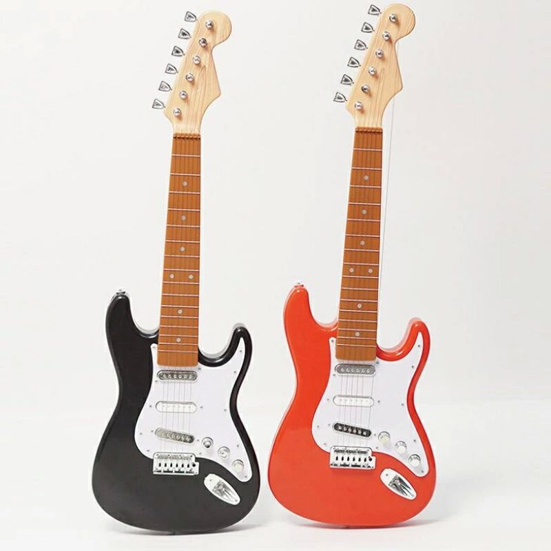 おす 安い 本格的 玩具 エレクトリック ミニエレキギター 子供用 ギター 弦楽器 楽器玩具 子ども キッズ おもちゃ エレキギター
