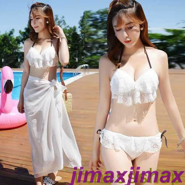 日焼け止め uvカット リゾート?ビーチ 温泉 セクシー 新作 おしゃれ ビキニ3点セット スイムウェア レディース水着 新品 WILLS