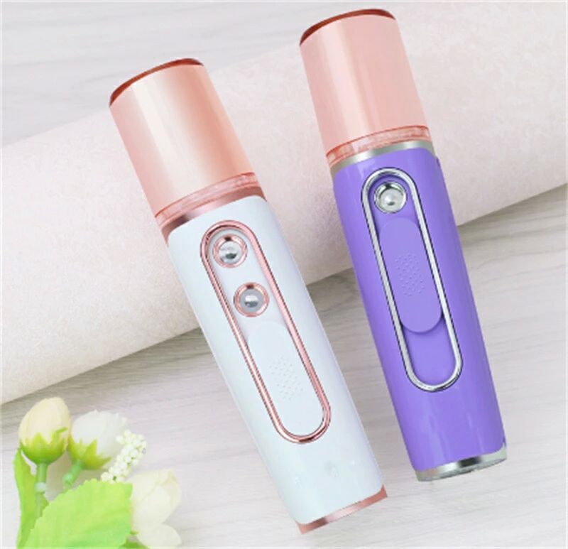 ハンディミスト　ハンディ加湿器　美顔器　　手持ち　小型 乾燥対策 加湿器 小型 携帯 フェイススチー..