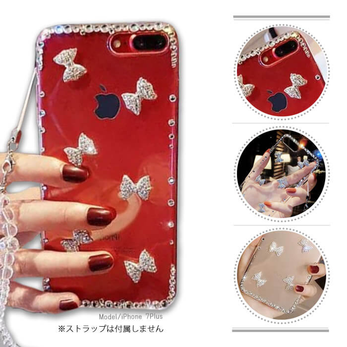 iPhone se3 ケース iPhone12 iPhone 12 pro クリア iPhone 12 Pro MAX iPhone12Mini iPhone se2 おしゃれ リボン iPhone11pro クリア iPhone11 キラキラ 背面 透明 iPhone11ProMAX iPhoneケース ラインストーン デコ XS XR iPhonex 8 スマホケース 韓国 7