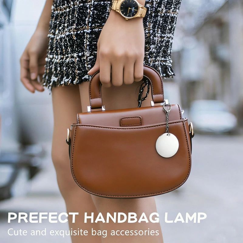 バ LED 充電式 ライト キーホルダー ポーチライト ナイトライト タッチセンサー ミニ ライト バッグ用ポーチ内蔵照明