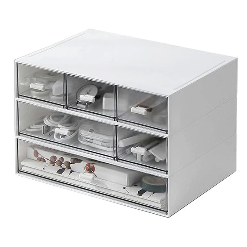 書類ケース デスク収納 文房具 化粧品 A5 おしゃれ収納ボックス レターケース 収納 組み合わせ自由 卓上収納ケース 引き出し