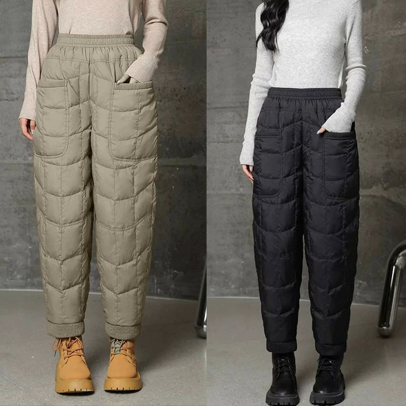 冬 暖パンツ アウトドアパンツ 防寒パンツ カーゴパンツ 冬用 ロングパンツ ダウンパンツ 超軽量 レディース