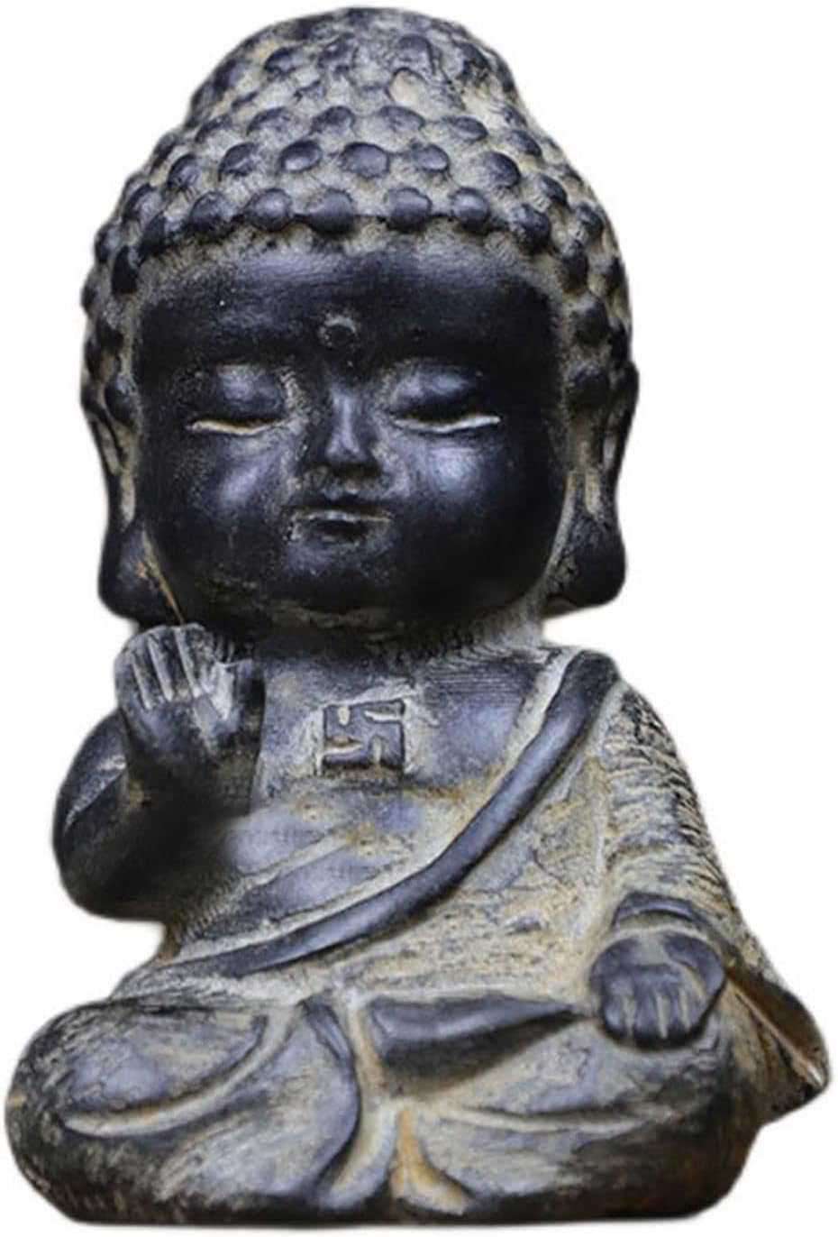 仏壇用の パワーストーン 天然石 置物 青石製 飾り物 縁起物 開運祈願 風水 工芸品 釈迦牟尼 お釈迦様 ..