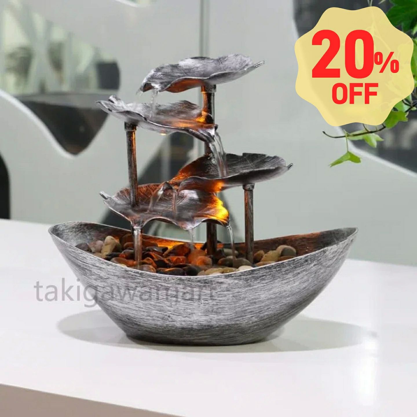 瞑想 ヨガ 部屋 USB給電 卓上用飾り 置物 玄関 樹脂工芸品 工芸品 装飾 開運 風水 インテリア 置物 LED..