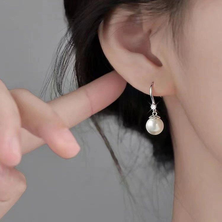 おしゃれ 記念日 結婚式 プチプラ プレゼント インスタ映え 925シルバー シルバー パール 金属アレルギー対応 ピアス レディース