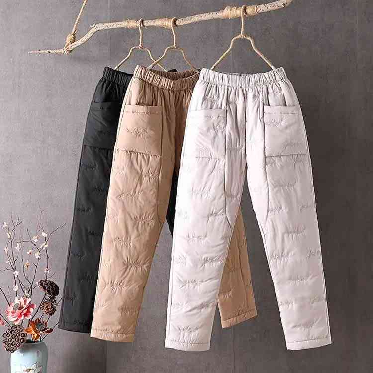 プレゼント 母 防寒着 アウトドア パンツ 暖かい 冬 ボトムス サイドポケット 中綿...