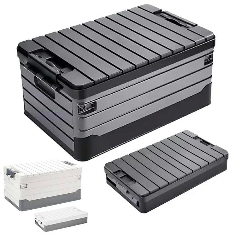 書籍収 衣類 強い耐荷重 厚み 大容量 多機能 組立簡単 積み重ね可能 ふた付き 折り畳み 収納ボックス キャンプ コンテナボックス