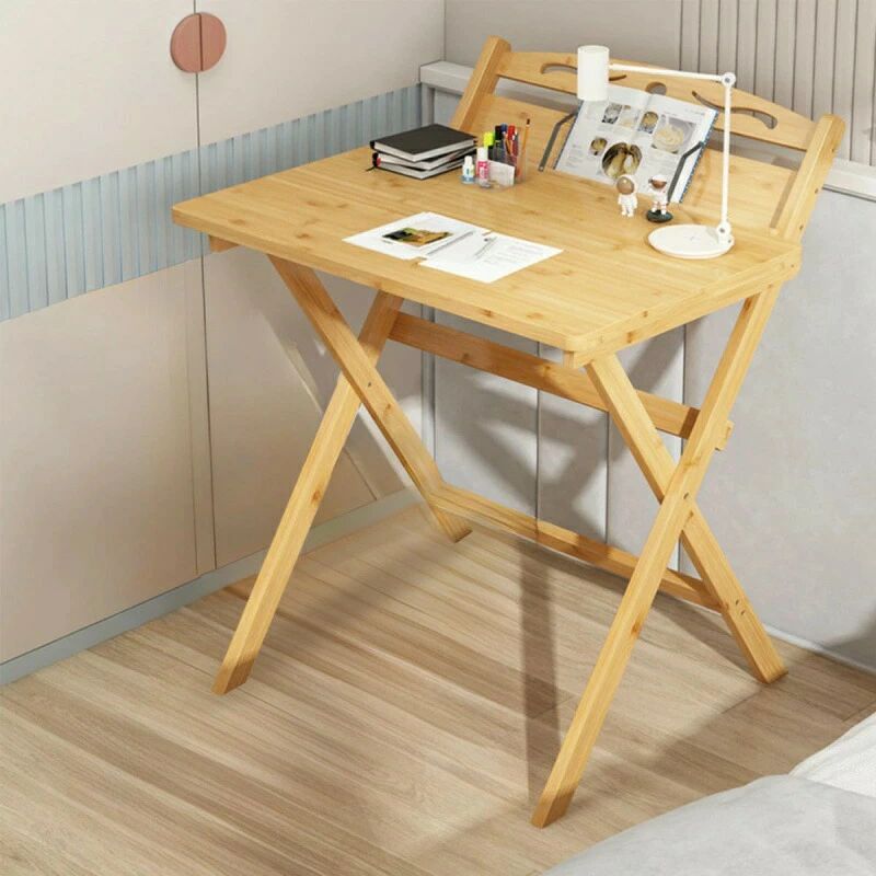 Rakuten - 折りたたみデスク 幅70 80 100×奥行50×高さ75cm 完成品 竹製折りたたみ机 勉強机 机 折り畳み pcデスク パソコンデスク コンパ