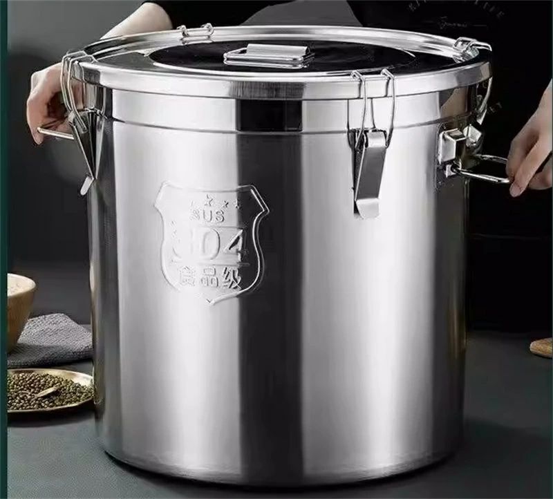 保存容 密閉容器 豆 ナッツ 小麦粉 米 おしゃれ スリム こめびつ ライスストッカー 大容量 貯蔵タンク お米収納 ステンレス 米櫃