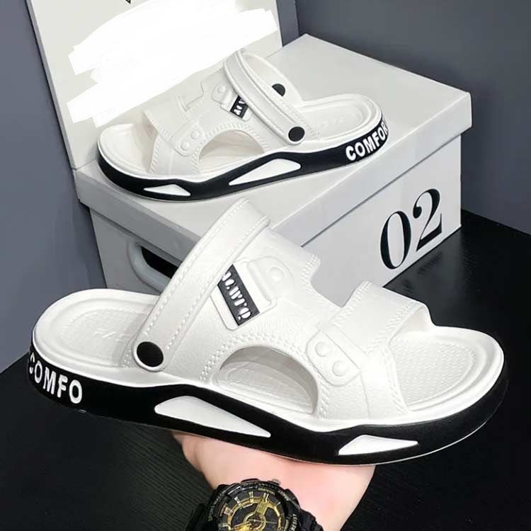 厚 軽量 シューズ ビーチサンダル サンダル メンズ カジュアル コンフォート スリッパ 靴 疲れない 履..