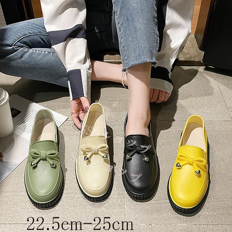 滑りに 歩きやすい 痛くない 雨靴 ラバーシューズ 大人カジュアル 晴雨兼用 ローファー パンプス おしゃれ 通勤 レディース 梅雨