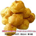 \ もう終了 /~11(木)2時までお値引き & ポイント変倍中!シュークリーム カスタード 20個入 プチシュー ベビーシュー プチシュークリーム プチ スイ...
