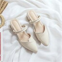 【期間限定最大15%OFF】レディース シューズ ミュールパンプス サンダル 3cmヒール 【2Way】 ミュール サンダル レディース 靴 美脚 パーティ 履きやすい 歩きやすい ポインテッドトゥ フラットシューズ 通勤 パンプス 通勤 通学 柔らか