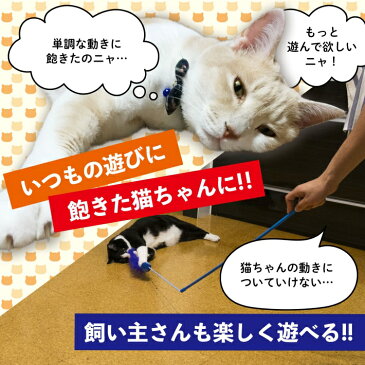 猫 おもちゃ レーザー ポインタ 絵柄 4種類 猫じゃらし ねこ夢中 電池付き 猫おもちゃの定番 カラーランダム/猫 レーザーポインタ