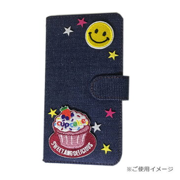 カップケーキ ワッペン 刺繍 アイロン接着 縦5.5cm×横5cm ケーキ スイーツ sweet 食べ物 アイロンワッペン 手芸 かわいい おしゃれ わっぺん アップリケ あっぷりけ wappen