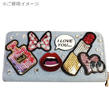 【楽天ランキング受賞】 ワッペン スパンコール アイロン接着 縦4.4cm×横4.5cm (小) ピンク ハート 目玉 キラキラ デコ ダンス 入園 入学 アップリケ あっぷりけ wappen