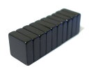 ネオジム磁石(樹脂塗装)10mm×10mm×5mm (N35) 10個セットネオジウム 超強力 マグネット 強力磁石 永久磁石 いろいろ使えますリール改造・燃費...