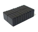 ネオジム磁石(樹脂塗装)12.7mm×6.4mm×1.6mm(N35) 20個ネオジウム 超強力 マグネット 強力磁石 永久磁石 いろいろ使えますリール改造・燃...