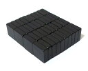 ネオジム磁石(樹脂塗装)6.4mm×6.4mm×25.4mm(N35) 40個ネオジウム 超強力 マグネット 強力磁石 永久磁石 いろいろ使えますリール改造・燃...