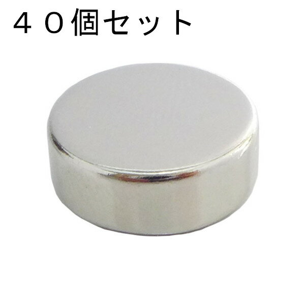 ネオジム磁石φ1mm×1mm(N35) 40個セット