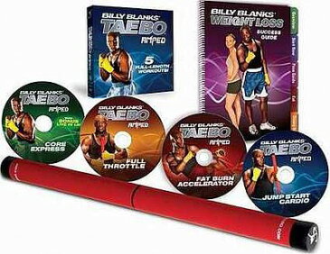 【中古】ビリー・ブランクス TAE BO AMPED （DVD4枚セット） 英語版 「ビリーズブートキャンプ」ビリー隊長の最新ワークアウト！タエボー