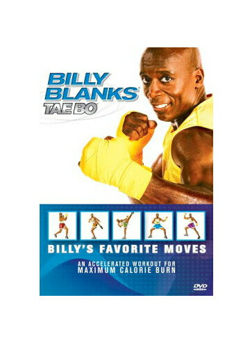 Billy's Favorite Moves TAEBO ビリー ブランクス タエボー 「ビリーズブートキャンプ」のビリー・ブランクスのエクササイズDVDです！【中古】[海外直輸入USED]