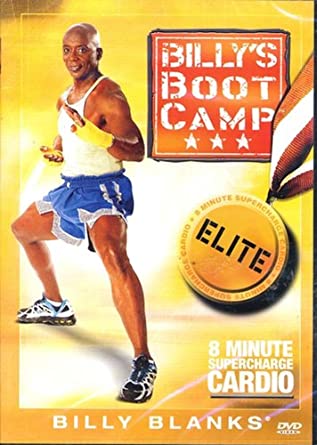 新品 ビリーズブートキャンプ エリート 英語版 8 Minute Supercharge Cardio Billy's Bootcamp エクササイズDVD