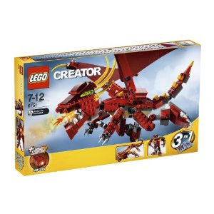 【新品】 レゴ クリエイター レッドドラゴン 6751 LEGO ※箱にダメージがございます。